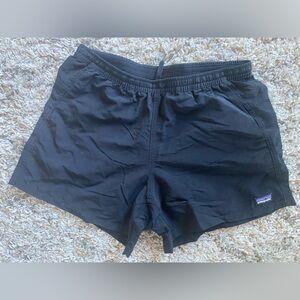 Patagonia Black Athletic Shorts For A Woman